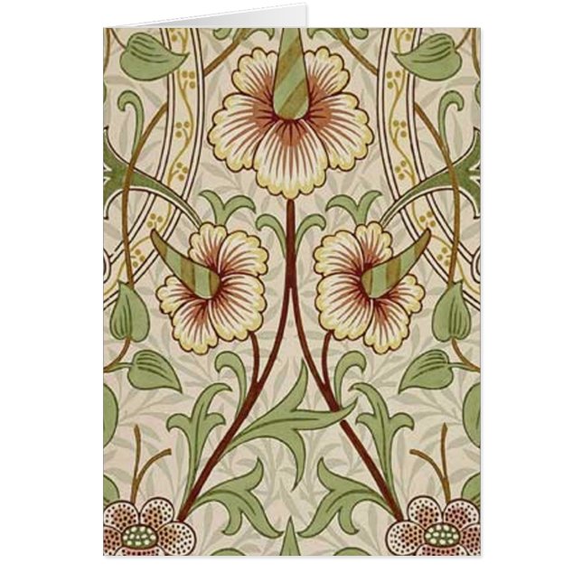 William Morris Daffodil Classic Blume Wallpaper (Vorne)