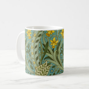 William Morris Daffodil Floral Pattern Classic Kaffeetasse