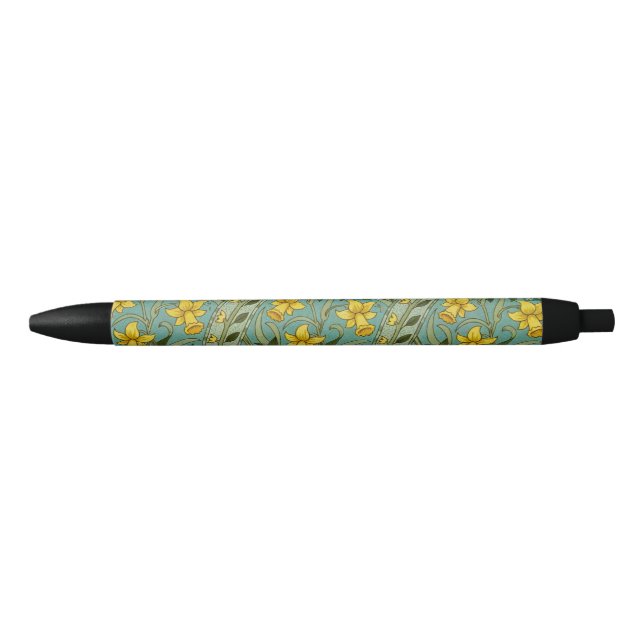 William Morris Daffodil Floral Pattern Classic Kugelschreiber (Vorderseite)