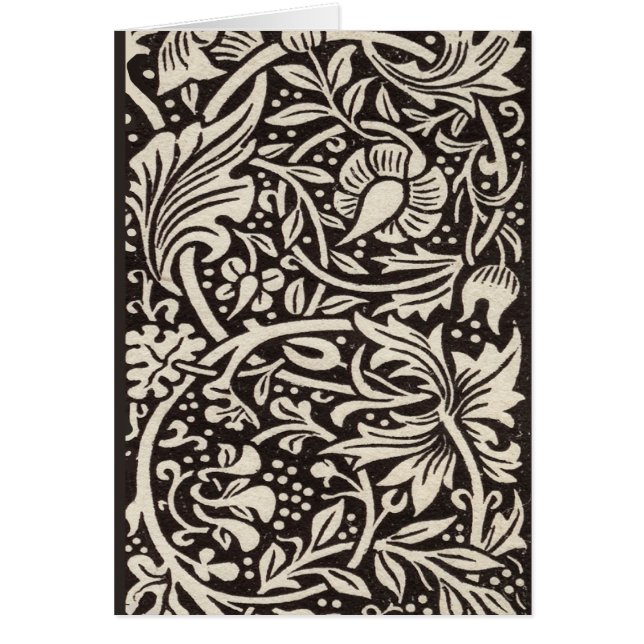 William Morris Daffodil Floral Wallpaper (Vorne)