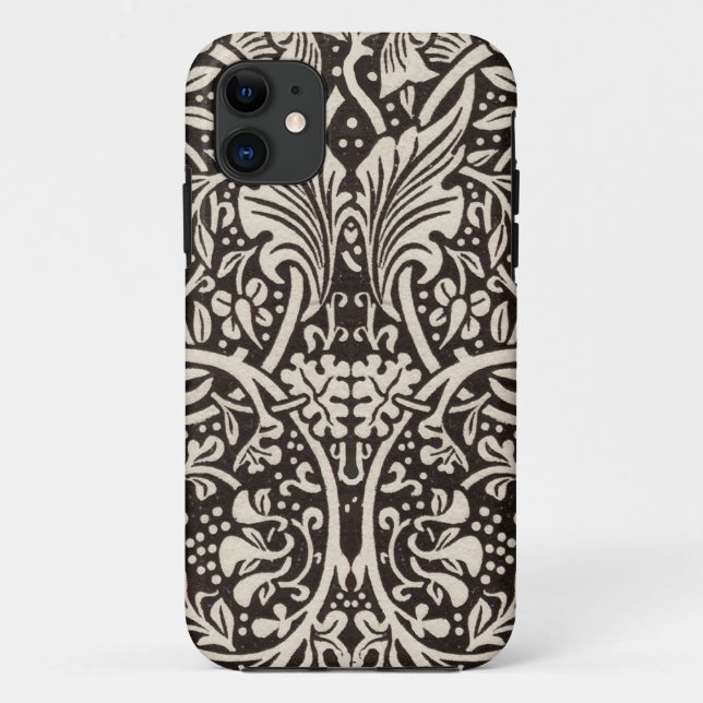 William Morris Daffodil Floral Wallpaper Case-Mate iPhone Hülle (Rückseite)