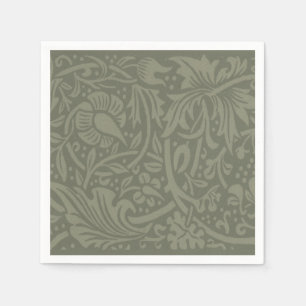 William Morris Daffodil Floral Wallpaper Serviette