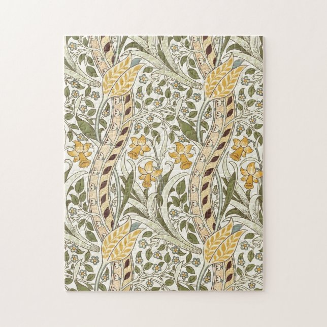 William Morris Daffodil Garden Blume Classic Bota (Vertikal)