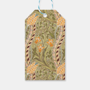 William Morris Daffodil Garden Blume Classic Bota Geschenkanhänger