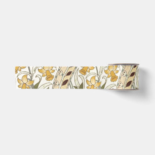 William Morris Daffodil Garden Blume Classic Bota Satinband