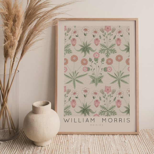 William Morris Daisies Wandkunst-Kunstwerk Poster (Von Creator hochgeladen)