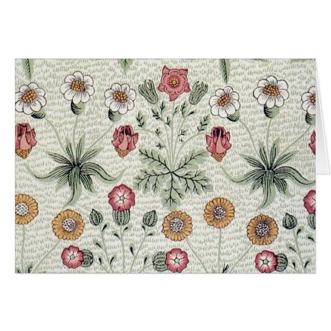 William Morris Daisy Floral Fond d'écran Motif (Devant horizontal)