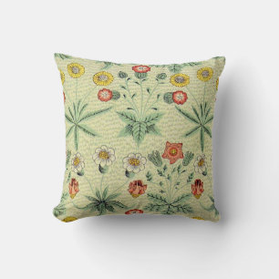 William Morris Daisy Floral Wallpaper Pattern Kissen
