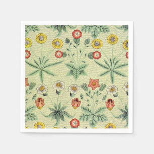 William Morris Daisy Floral Wallpaper Pattern Serviette