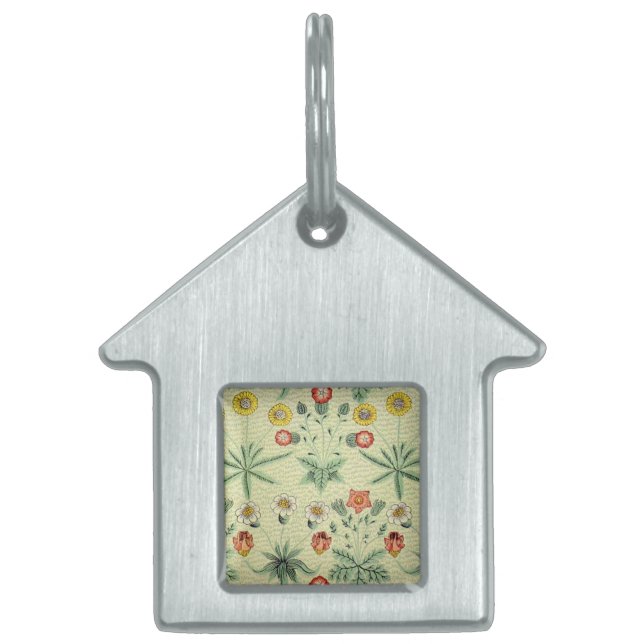 William Morris Daisy Floral Wallpaper Pattern Tiermarke (Vorderseite)