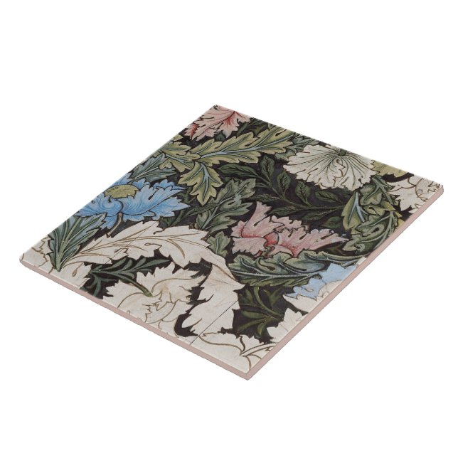 William Morris Decorative Art Wreath Pattern Fliese (Seite)