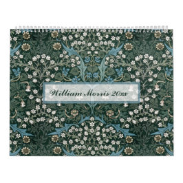 William Morris Decorative Arts Custom Year  Kalender