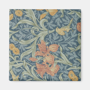 William Morris Dekorative Kunst Iris Muster Magnet