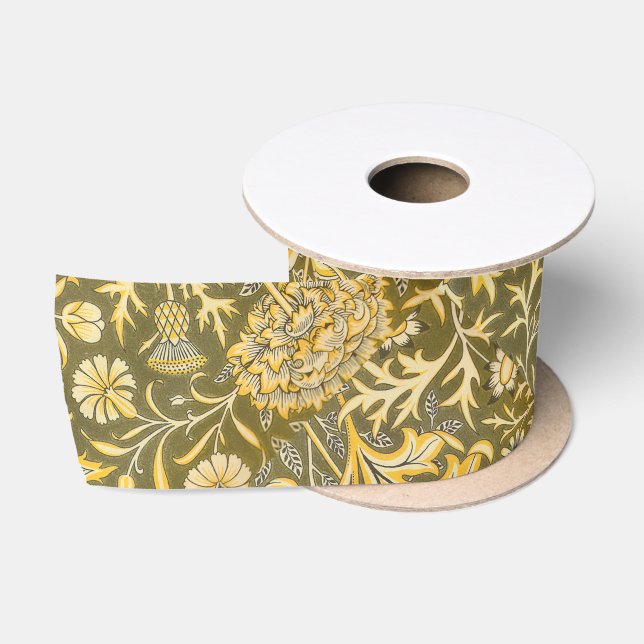 William Morris der Cherwell Entwurf für Satinband (Spule)