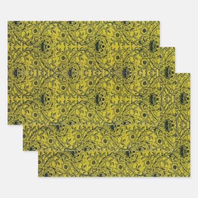 William Morris Design #1 Geschenkpapier Set (Set)