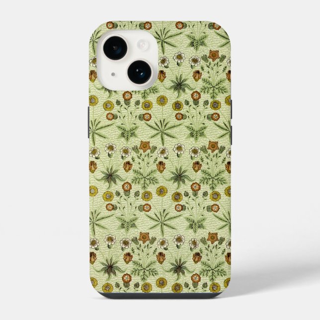William Morris Design #4 iPhone 14 Hülle (Rückseite)