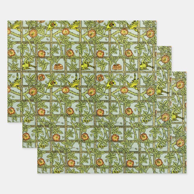 William Morris Design #5 Geschenkpapier Set (Set)