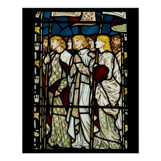William Morris Design, All Saints Poster (Vorderseite)
