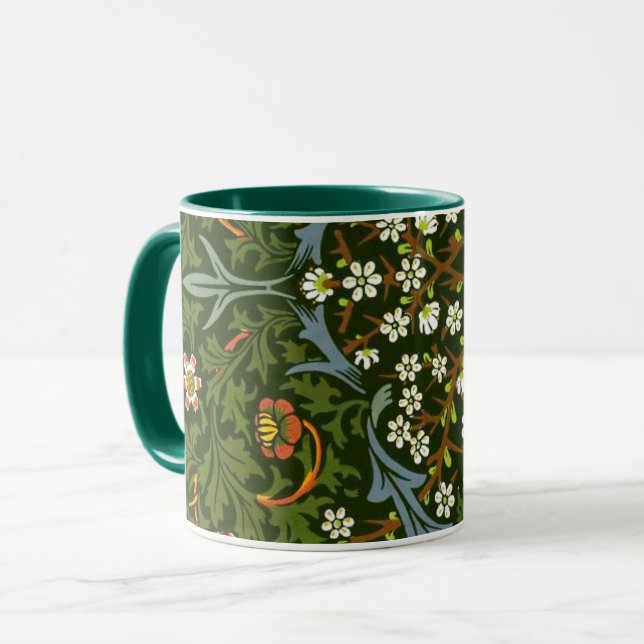 William Morris Design, Blackthorn, Tasse (Vorderseite Links)