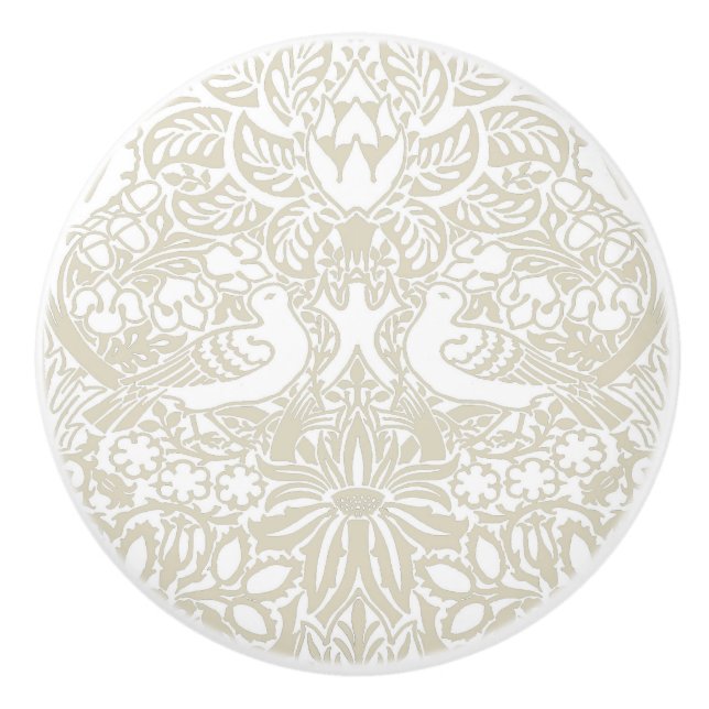 William Morris' Dove and Rose Keramik Knob Keramikknauf (Vorderseite)