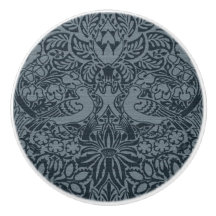 William Morris' Dove and Rose Keramik Knob