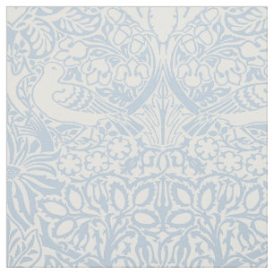 William Morris' Dove and Rose, Misty Blue Stoff