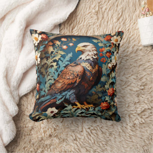 William Morris Eagle Throw Pillow Kissen