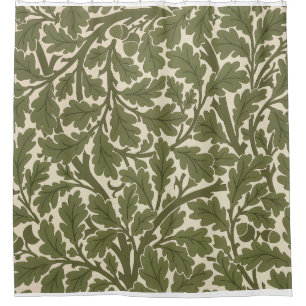 William Morris-Eichen-Duschvorhang Duschvorhang