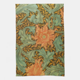 William Morris Einzelstamm-Muster Art Nouveau Handtuch
