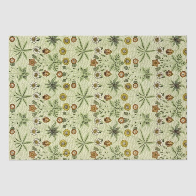 William Morris-Entwurf #4 Seidenpapier (Vorderseite)