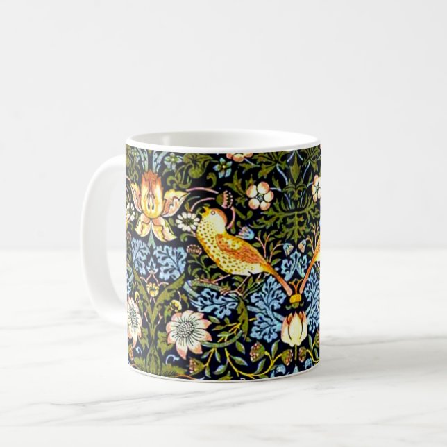 William Morris - Erdbeer-Dieb Kaffeetasse (Vorderseite Links)
