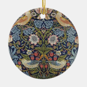 William Morris-Erdbeerdieb-Entwurf 1883 Keramik Ornament