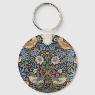 William Morris-Erdbeerdieb-Entwurf 1883 Schlüsselanhänger