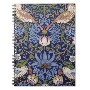 William Morris-Erdbeerdieb Notizblock