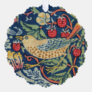 William Morris - Erdbeerdieb Ornament Karte