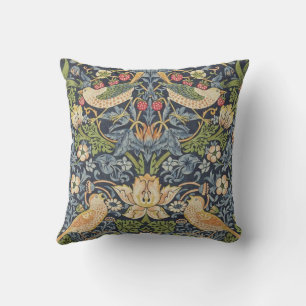 william-morris-erdbeerendieb-wallpaper kissen