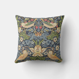 william-morris-erdbeerendieb-wallpaper kissen