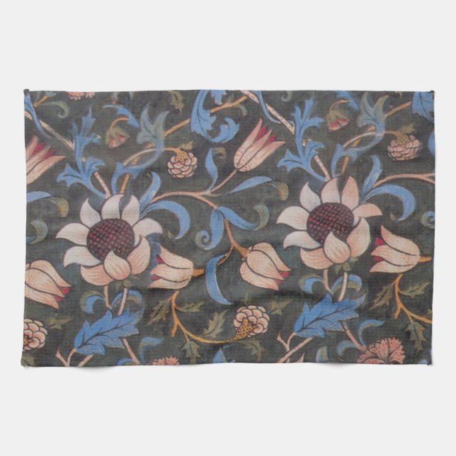 William Morris Evenlode Textile Floral Art Geschirrtuch (Horizontal)