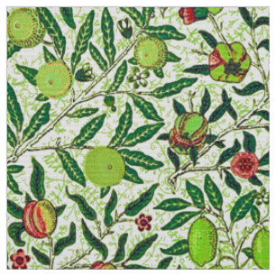William Morris Exotic Frucht, Limette Green Stoff