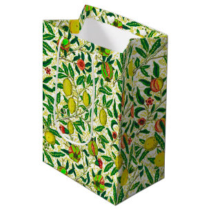 William Morris Exotic Frucht, Zitronengelb Mittlere Geschenktüte