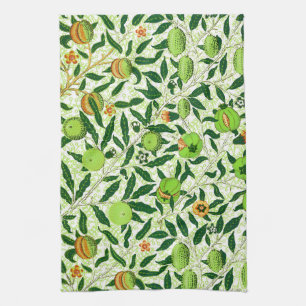 William Morris Exotische Früchte, Limettengrün Geschirrtuch