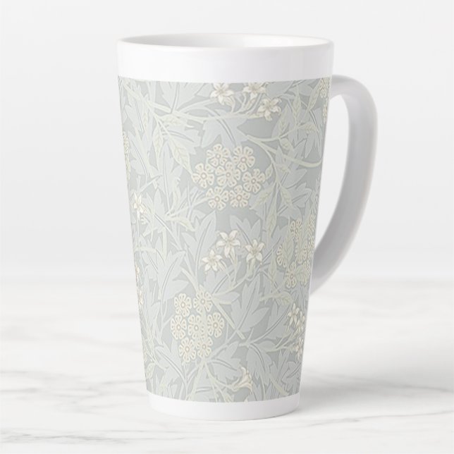 William Morris Faded Jasmine Latte Tasse (Rechte Ecke)
