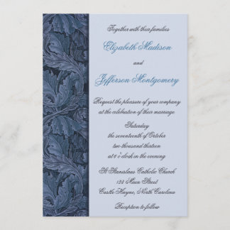 William Morris Faire-part de mariage Feuilles