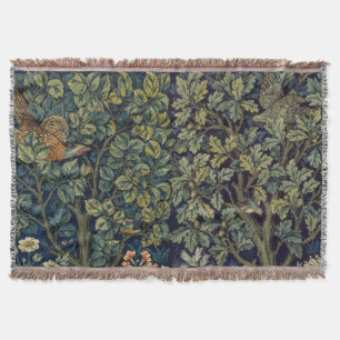 William Morris Fasan Vogel Baum Wald Decke