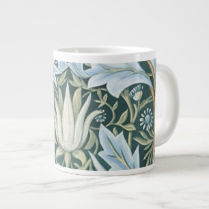 William Morris feines florales Tapetenmuster Jumbo-Tasse