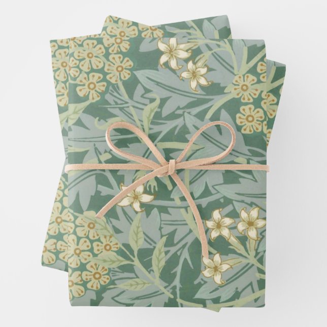 William Morris Feuilles de papier du XIXe siècle (En situation)