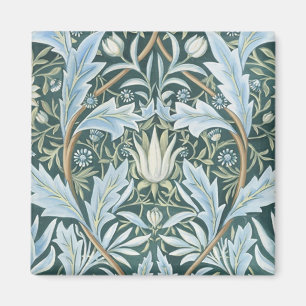 William Morris Fine Floral Wallpaper Pattern Magnet
