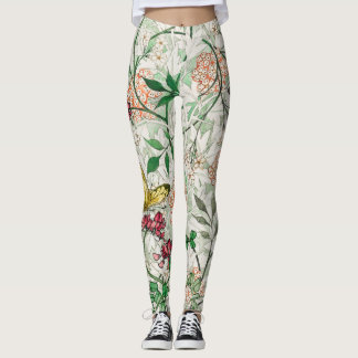 William Morris FLEURS ET BÉTONNETTES Leggings