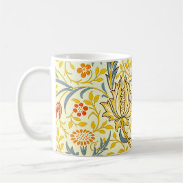 William Morris Flora Floral Wallpaper Pattern Tasse