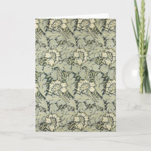William Morris Floral Art Magnet 18 Karte